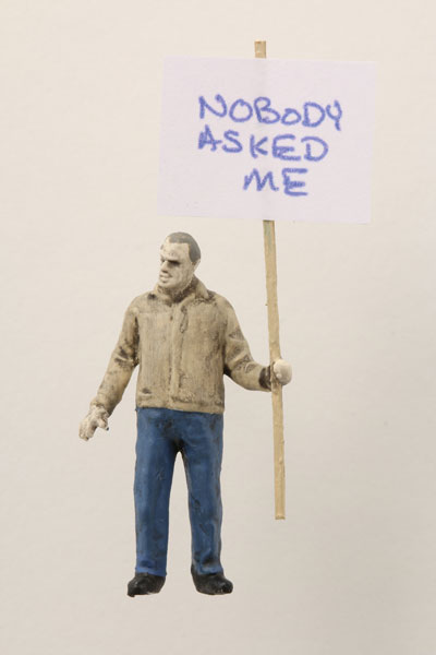 Artwork "Nobody Asked Me" by artist Thomas Doyle