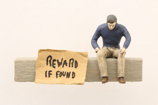 Artwork "Reward if Found" by artist Thomas Doyle