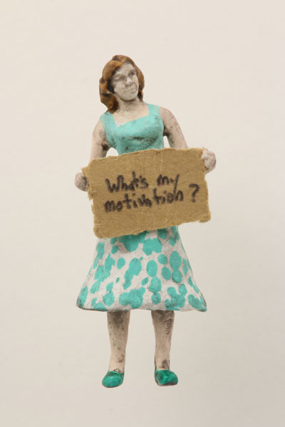 Artwork "What's My Motivation?" by artist Thomas Doyle