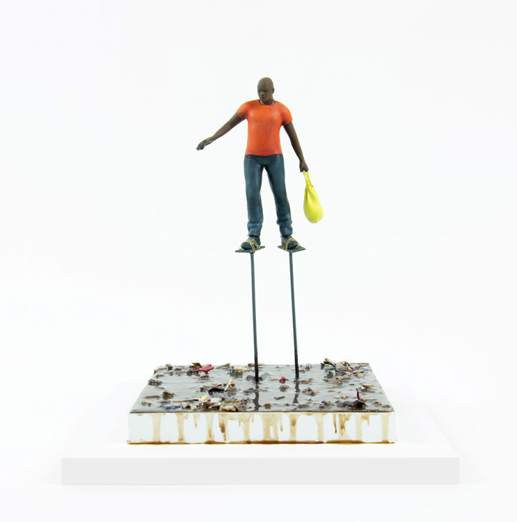 Artwork “Falter (Human #1)" by artist Thomas Doyle