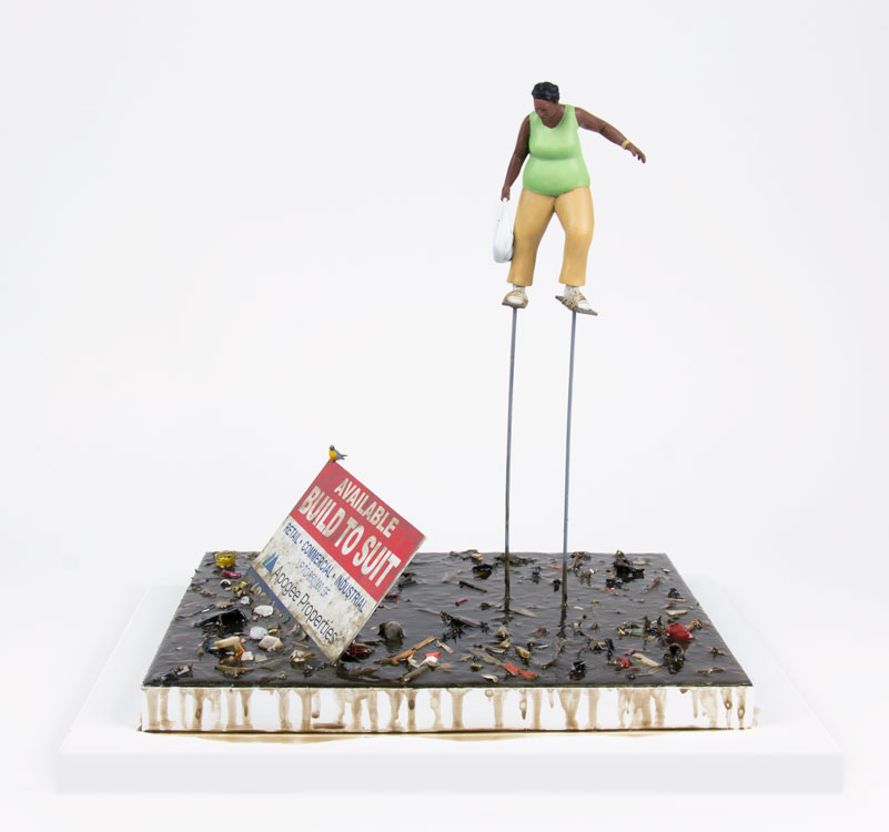 Artwork “Falter (Human #10)" by artist Thomas Doyle
