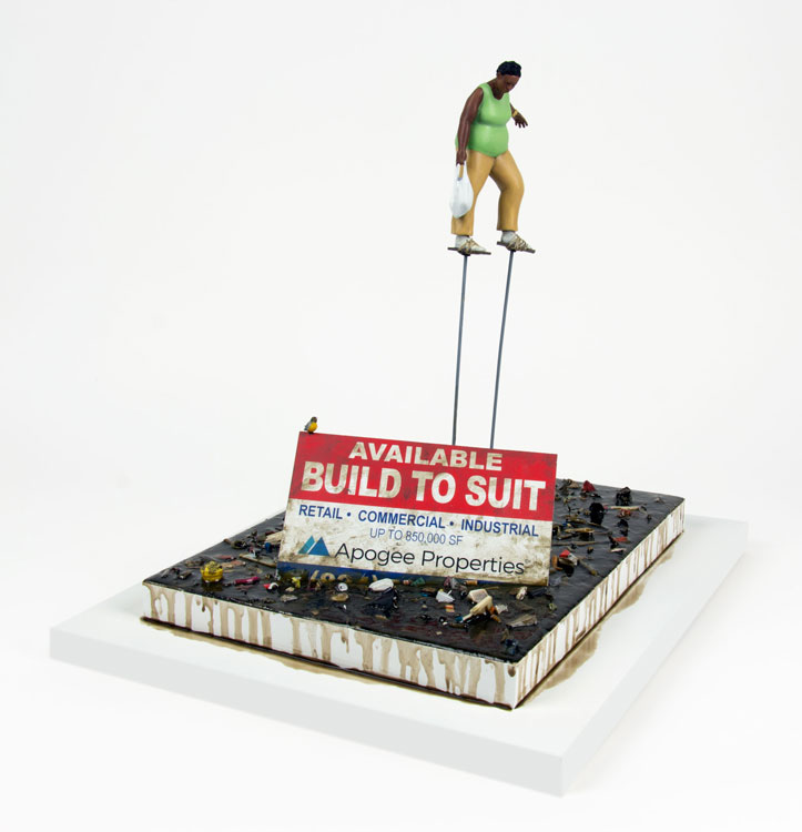 Artwork “Falter (Human #10)" by artist Thomas Doyle