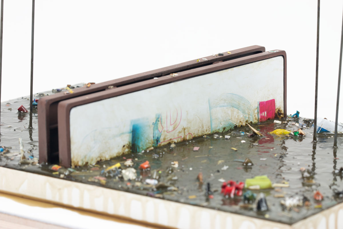 Artwork “Falter (Humans #12 and #13)" by artist Thomas Doyle