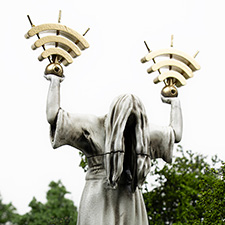 Thumbnail image of "Bad Gateway," a work by artist Thomas Doyle