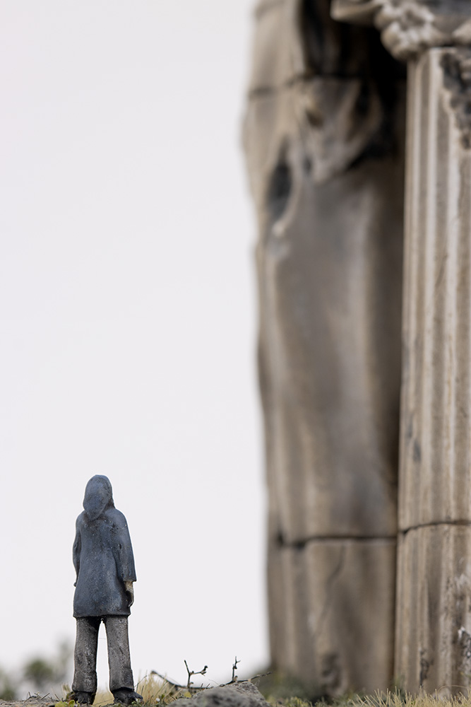 Image of artwork "Infinite Scroll" by artist Thomas Doyle from the Clear History Series.